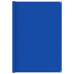 vidaXL Zeltteppich 200x400 cm Blau HDPE