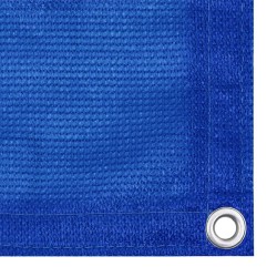 vidaXL Zeltteppich 200x400 cm Blau HDPE