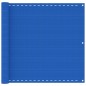 vidaXL Balkon-Sichtschutz Blau 90x300 cm HDPE vidaXL Balkon-Sichtschutz Blau 90x300 cm HDPE