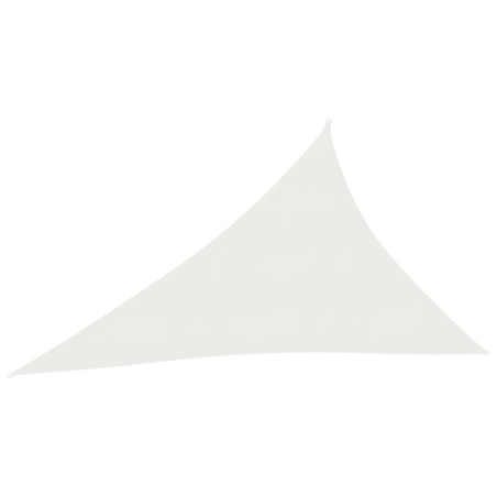 vidaXL Sonnensegel 160 g/m² Weiß 4x5x6,8 m HDPE