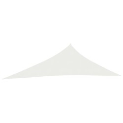 vidaXL Sonnensegel 160 g/m² Weiß 4x5x6,8 m HDPE