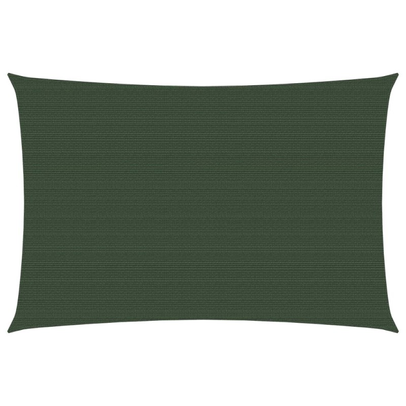 vidaXL Sonnensegel 160 g/m² Dunkelgrün 2,5x4 m HDPE vidaXL Sonnensegel 160 g/m² Dunkelgrün 2,5x4 m HDPE