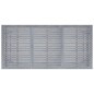 vidaXL Garten-Esstisch Grau 206x100x74 cm Akazie Massivholz vidaXL Garten-Esstisch Grau 206x100x74 cm Akazie Massivholz