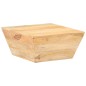 vidaXL Couchtisch V-Form 66x66x30 cm Mango Massivholz vidaXL Couchtisch V-Form 66x66x30 cm Mango Massivholz
