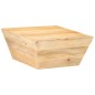 vidaXL Couchtisch V-Form 66x66x30 cm Mango Massivholz vidaXL Couchtisch V-Form 66x66x30 cm Mango Massivholz