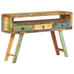 vidaXL Sideboard 120x30x75 cm Altholz Massiv