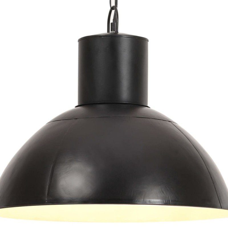 vidaXL Hängelampe 25 W Schwarz Rund 48 cm E27 vidaXL Hängelampe 25 W Schwarz Rund 48 cm E27