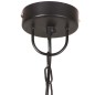 vidaXL Hängelampe 25 W Schwarz Rund 48 cm E27 vidaXL Hängelampe 25 W Schwarz Rund 48 cm E27