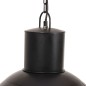 vidaXL Hängelampe 25 W Schwarz Rund 48 cm E27 vidaXL Hängelampe 25 W Schwarz Rund 48 cm E27