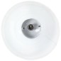 vidaXL Hängelampe Industriestil 25 W Weiß Rund Mangoholz 32 cm E27 vidaXL Hängelampe Industriestil 25 W Weiß Rund Mangoholz 32 cm E27