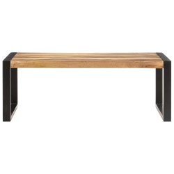 vidaXL Couchtisch 110x60x40 cm Massivholz mit Palisander-Finish