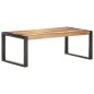 vidaXL Couchtisch 110x60x40 cm Massivholz mit Palisander-Finish vidaXL Couchtisch 110x60x40 cm Massivholz mit Palisander-Finish