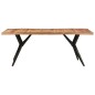 vidaXL Esstisch 200x90x76 cm Akazie Massivholz vidaXL Esstisch 200x90x76 cm Akazie Massivholz