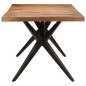 vidaXL Esstisch 200x90x76 cm Akazie Massivholz vidaXL Esstisch 200x90x76 cm Akazie Massivholz