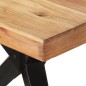 vidaXL Esstisch 200x90x76 cm Akazie Massivholz vidaXL Esstisch 200x90x76 cm Akazie Massivholz