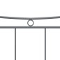 vidaXL Bettgestell Grau Metall 120x200 cm vidaXL Bettgestell Grau Metall 120x200 cm