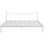 vidaXL Bettgestell Grau Metall 200x200 cm vidaXL Bettgestell Grau Metall 200x200 cm