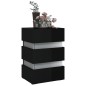 vidaXL LED-Nachttisch Hochglanz-Schwarz 45x35x67 cm Holzwerkstoff vidaXL LED-Nachttisch Hochglanz-Schwarz 45x35x67 cm Holzwerkstoff