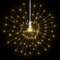 vidaXL Feuerwerk-Lichter 4 Stk. Weihnachtsdeko Warmweiß 20 cm 560 LEDs vidaXL Feuerwerk-Lichter 4 Stk. Weihnachtsdeko Warmweiß 20 cm 560 LEDs