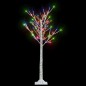 vidaXL Weihnachtsbaum 120 LEDs 1,2 m Mehrfarbig Weide Indoor Outdoor vidaXL Weihnachtsbaum 120 LEDs 1,2 m Mehrfarbig Weide Indoor Outdoor