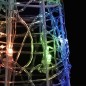 vidaXL LED-Kegel Acryl Weihnachtsdeko Pyramide Bunt 60 cm vidaXL LED-Kegel Acryl Weihnachtsdeko Pyramide Bunt 60 cm