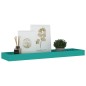 vidaXL Loggia Wandregale 4 Stk. Blau 60x15x4 cm MDF vidaXL Loggia Wandregale 4 Stk. Blau 60x15x4 cm MDF