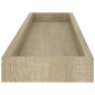 vidaXL Loggia Wandregale 4 Stk. Eichen-Optik 80x15x4 cm MDF vidaXL Loggia Wandregale 4 Stk. Eichen-Optik 80x15x4 cm MDF