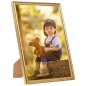vidaXL Bilderrahmen Collage 3 Stk. für Wand Tisch Golden 70x90 cm MDF vidaXL Bilderrahmen Collage 3 Stk. für Wand Tisch Golden 70x90 cm MDF