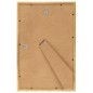 vidaXL Bilderrahmen Collage 3 Stk. für Wand Tisch Golden 70x90 cm MDF vidaXL Bilderrahmen Collage 3 Stk. für Wand Tisch Golden 70x90 cm MDF