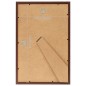 vidaXL Bilderrahmen Collage 5 Stk. für Wand Tisch Braun 59,4x84 cm MDF vidaXL Bilderrahmen Collage 5 Stk. für Wand Tisch Braun 59,4x84 cm MDF