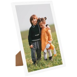 vidaXL Bilderrahmen Collage 3 Stk. für Wand Tisch Weiß 59,4x84 cm MDF