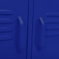 vidaXL TV-Schrank Marineblau 105x35x50 cm Stahl vidaXL TV-Schrank Marineblau 105x35x50 cm Stahl