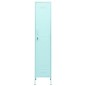 vidaXL Schließfachschrank Minzgrün 35x46x180 cm Stahl vidaXL Schließfachschrank Minzgrün 35x46x180 cm Stahl