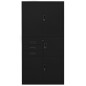 vidaXL Büroschrank Schwarz 90x40x180 cm Stahl vidaXL Büroschrank Schwarz 90x40x180 cm Stahl