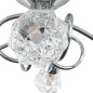 vidaXL Deckenleuchte mit Glasschirmen für 4 G9 LED-Leuchtmittel vidaXL Deckenleuchte mit Glasschirmen für 4 G9 LED-Leuchtmittel