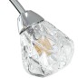 vidaXL Deckenleuchte mit Glasschirmen für 4 G9 LED-Leuchtmittel vidaXL Deckenleuchte mit Glasschirmen für 4 G9 LED-Leuchtmittel