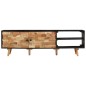 vidaXL TV-Schrank 140x30x45 cm Rohes Mangoholz und Massivholz Akazie vidaXL TV-Schrank 140x30x45 cm Rohes Mangoholz und Massivholz Akazie