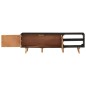 vidaXL TV-Schrank 140x30x45 cm Rohes Mangoholz und Massivholz Akazie vidaXL TV-Schrank 140x30x45 cm Rohes Mangoholz und Massivholz Akazie