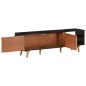 vidaXL TV-Schrank 140x30x45 cm Rohes Mangoholz und Massivholz Akazie vidaXL TV-Schrank 140x30x45 cm Rohes Mangoholz und Massivholz Akazie