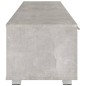 vidaXL TV-Schrank Betongrau 140x40x35 cm Holzwerkstoff vidaXL TV-Schrank Betongrau 140x40x35 cm Holzwerkstoff
