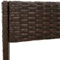 4-tlg. Garten-Lounge-Set mit Kissen Braun Poly Rattan 4-tlg. Garten-Lounge-Set mit Kissen Braun Poly Rattan