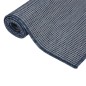 vidaXL Outdoor-Teppich Flachgewebe 80x250 cm Blau vidaXL Outdoor-Teppich Flachgewebe 80x250 cm Blau