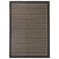 vidaXL Outdoor-Teppich Flachgewebe 120x170 cm Dunkelbraun vidaXL Outdoor-Teppich Flachgewebe 120x170 cm Dunkelbraun