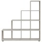 vidaXL Treppenregal Betongrau 142 cm Holzwerkstoff vidaXL Treppenregal Betongrau 142 cm Holzwerkstoff