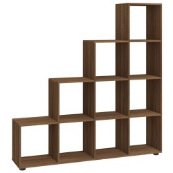 vidaXL Treppenregal Braun Eichen-Optik 142 cm Holzwerkstoff