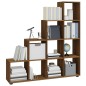 vidaXL Treppenregal Braun Eichen-Optik 142 cm Holzwerkstoff vidaXL Treppenregal Braun Eichen-Optik 142 cm Holzwerkstoff