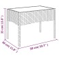 4-tlg. Garten-Lounge-Set mit Kissen Braun Poly Rattan 4-tlg. Garten-Lounge-Set mit Kissen Braun Poly Rattan
