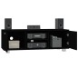 vidaXL TV-Schrank Schwarz 120x40,5x35 cm Holzwerkstoff vidaXL TV-Schrank Schwarz 120x40,5x35 cm Holzwerkstoff