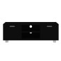 vidaXL TV-Schrank Schwarz 120x40,5x35 cm Holzwerkstoff vidaXL TV-Schrank Schwarz 120x40,5x35 cm Holzwerkstoff