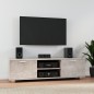 vidaXL TV-Schrank Betongrau 140x40,5x35 cm Holzwerkstoff vidaXL TV-Schrank Betongrau 140x40,5x35 cm Holzwerkstoff